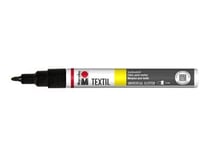 Marqueur textile - Marabu Textil painter Glitter 3mm - noir scintillant