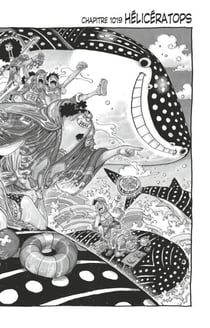 One Piece édition originale - Chapitre 1019 - Hélicératops