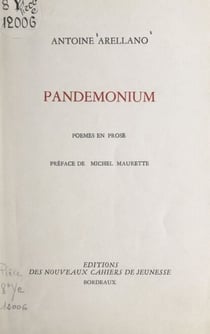 Pandemonium - Poèmes en prose