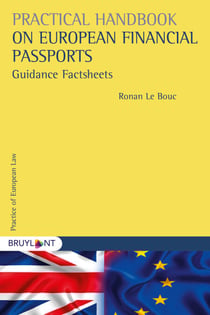 Practical Handbook on European Financial Passports - Guidance Factsheets