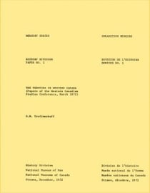 Twenties in Western Canada - Papers of the Western Canadian Studies Conference, March 1972