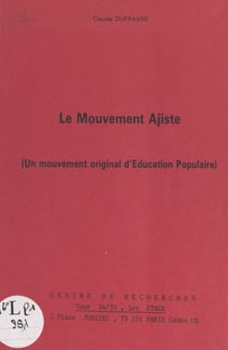 Le mouvement Ajiste - Un mouvement original d'éducation populaire