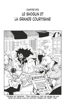 One Piece édition originale - Chapitre 932 - Le shogun et la grande courtisane