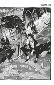 One Piece édition originale - Chapitre 449 - Les quatre mystérieux personnages de Thriller Bark