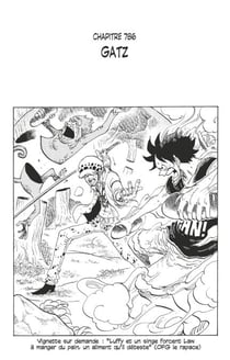 One Piece édition originale - Chapitre 786 - Gatz