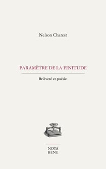 Paramètre de la finitude - Brièveté et poésie
