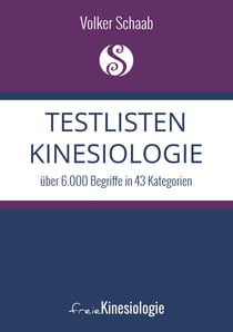 Testlisten Kinesiologie - über 6.000 Begriffe in 43 Kategorien