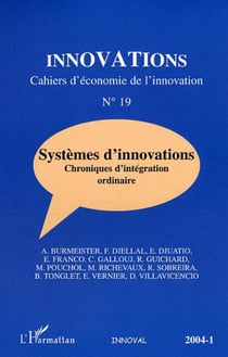 Systèmes d'innovations - Chroniques d'intégration ordinaire