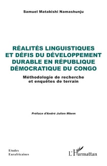 Réalités linguistiques et défis du développement durable en République Démocratique du Congo - Méthodologie de recherche et enquêtes de terrain