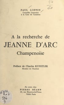 À la recherche de Jeanne d'Arc, champenoise