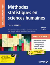 Méthodes statistiques en sciences humaines