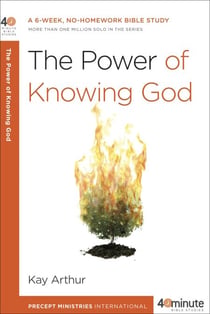 The Power of Knowing God - A 6-Week, No-Homework Bible Study