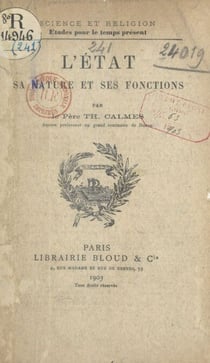 L'État - Sa nature et ses fonctions