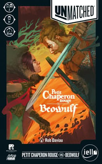 Unmatched Petit Chaperon Rouge VS Beowulf - Jeu de société à deux -  Jeu de stratégie - Iello