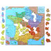 Puzzle Carte de France - 100 pièces