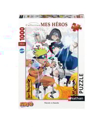 Puzzle 1000 pièces - Naruto vs. Sasuke