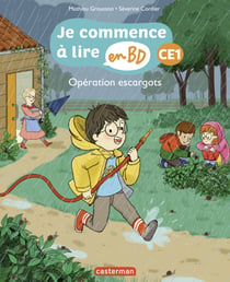 Opération escargots - Je commence à lire en BD : CE1