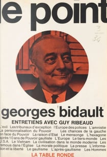 Le Point - Entretiens avec Guy Ribeaud