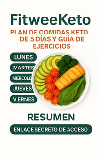 Fitweeketo Plan de Comiedas Keto de 5 dias y guia de ejercicios