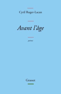 Avant l'âge - Poèmes