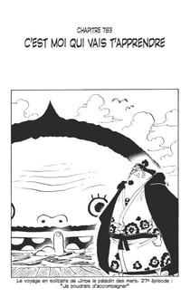 One Piece édition originale - Chapitre 783 - C'est moi qui vais t'apprendre