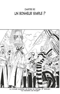 One Piece édition originale - Chapitre 92 - Un bonheur simple ?