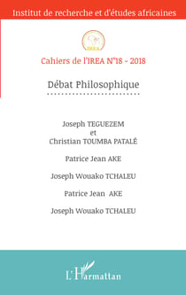 Débat philosophique - Cahiers de l'IREA n°18