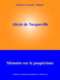 Mémoire sur le paupérisme