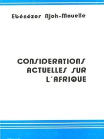 Considérations actuelles sur l'Afrique