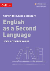 Lower Secondary English as a Second Language Teacher's Guide: Stage 8 ebook - 1 year licence