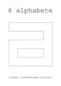 6 alphabete - buchstabe - zeichen - objekt