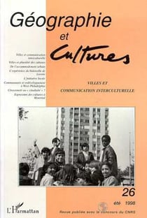 VILLES ET COMMUNICATION INTERCULTURELLE