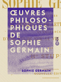 Œuvres philosophiques de Sophie Germain