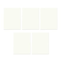 Set de 5 feuilles de plastique créatif phosphorescent - Créalia