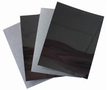 Pochette 7 feuilles plastique noir