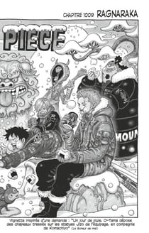 One Piece édition originale - Chapitre 1009 - Ragnaraka