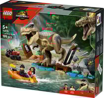 LEGO® 76975 - Le T. rex et l’évasion sur la rivière - Jurassic World