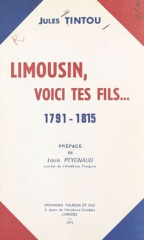 Limousin, voici tes fils - 1791-1815