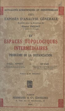 Espaces topologiques intermédiaires : problème de la distanciation