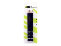 4 crayons graphites - HB, 2B, 4B, 6B - Monali
