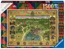 Ravensburger Puzzle 1500 p - La carte de Poudlard / Harry Potter