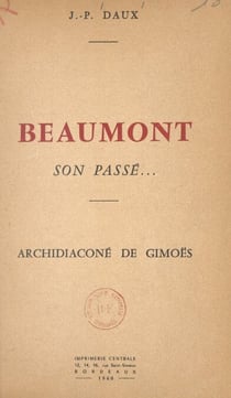 Beaumont, son passé - Archidiaconé de Gimoës