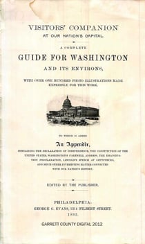 A Complete Guide for Washington and Its Environs - With over one hundred photo illustrations made expressly for this work