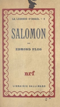 La légende d'Israël (2) - Salomon