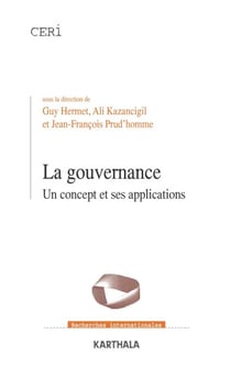 La gouvernance - Un concept et ses applications