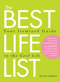 The Best Life List - Your Itemized Guide to the Good Life