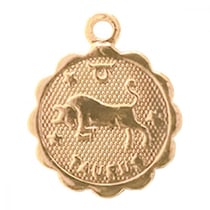 Médaille Taureau - Or 24 carats
