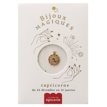 Médaille Capricorne - Or 24 carats