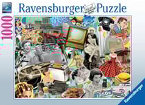 Puzzle 1000 pièces - Les années 50 - Ravensburger