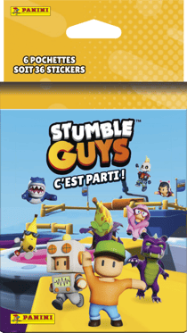 Lot de 6 pochettes - Panini - Stumble Guys